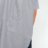 BOXY SS SHIRT 8 BALL STRIPE