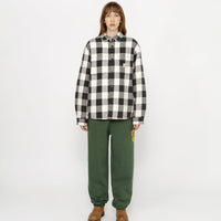 SHERPA LINED BUFFALO PLAID SHIRT