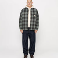 SHERPA LINED BUFFALO PLAID SHIRT