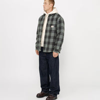 SHERPA LINED BUFFALO PLAID SHIRT
