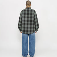SHERPA LINED BUFFALO PLAID SHIRT