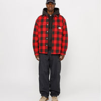 SHERPA LINED BUFFALO PLAID SHIRT