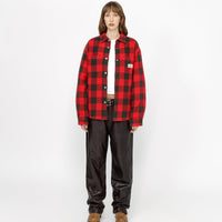 SHERPA LINED BUFFALO PLAID SHIRT