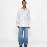 CLASSIC LS SHIRT BLEACHED POPLIN