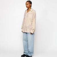 CLASSIC LS SHIRT BLEACHED POPLIN