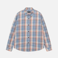 DAN WASHED COTTON PLAID SHIRT