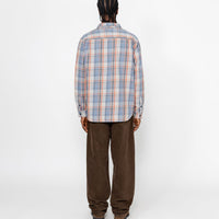 DAN WASHED COTTON PLAID SHIRT
