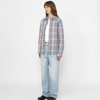 DAN WASHED COTTON PLAID SHIRT