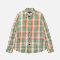 DAN WASHED COTTON PLAID SHIRT