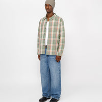 DAN WASHED COTTON PLAID SHIRT