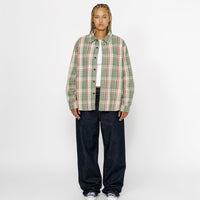 DAN WASHED COTTON PLAID SHIRT