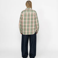 DAN WASHED COTTON PLAID SHIRT