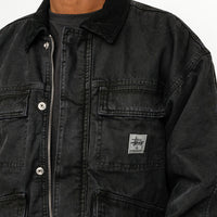 SHOP JACKET WASHED CANVAS