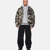 DOWN PUFFER WRINKLED NYLON
