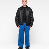 SHEARLING REVERSIBLE BOMBER
