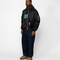BUILT REVERSIBLE BOMBER JACKET