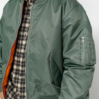 BUILT REVERSIBLE BOMBER JACKET