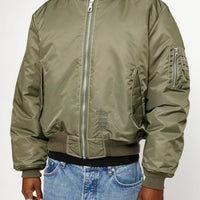 BUILT REVERSIBLE BOMBER JACKET
