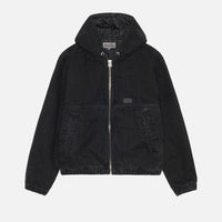 WORK JACKET CANVAS NEEDLE PUNCH
