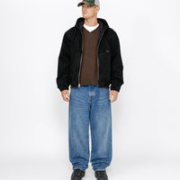WORK JACKET CANVAS NEEDLE PUNCH