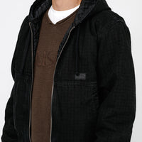 WORK JACKET CANVAS NEEDLE PUNCH