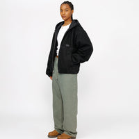 WORK JACKET CANVAS NEEDLE PUNCH