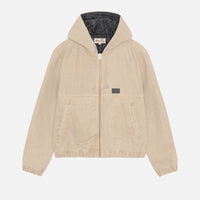 WORK JACKET CANVAS NEEDLE PUNCH