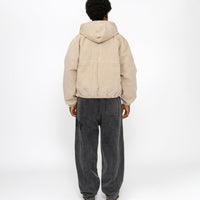 WORK JACKET CANVAS NEEDLE PUNCH