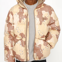 DOWN PARKA CAMO RIPSTOP