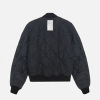 WAXED BUILT BOMBER JACKET