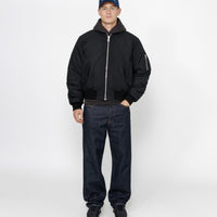 WAXED BUILT BOMBER JACKET