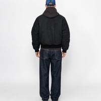 WAXED BUILT BOMBER JACKET