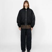 WAXED BUILT BOMBER JACKET