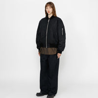 WAXED BUILT BOMBER JACKET