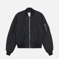 WAXED BUILT BOMBER JACKET