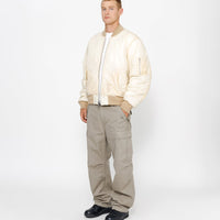 WAXED BUILT BOMBER JACKET