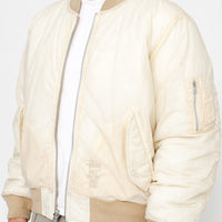 WAXED BUILT BOMBER JACKET