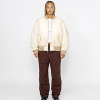 WAXED BUILT BOMBER JACKET