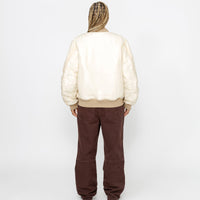 WAXED BUILT BOMBER JACKET