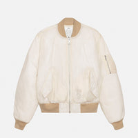 WAXED BUILT BOMBER JACKET