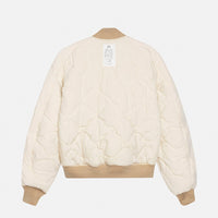 WAXED BUILT BOMBER JACKET