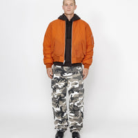 WAXED BUILT BOMBER JACKET