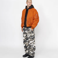 WAXED BUILT BOMBER JACKET