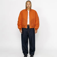 WAXED BUILT BOMBER JACKET