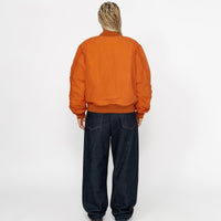 WAXED BUILT BOMBER JACKET