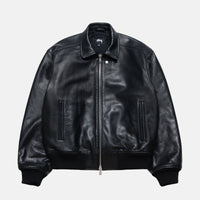 LEATHER FLIGHT JACKET