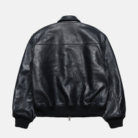 LEATHER FLIGHT JACKET