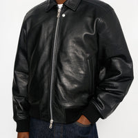 LEATHER FLIGHT JACKET