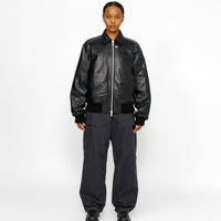LEATHER FLIGHT JACKET