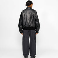 LEATHER FLIGHT JACKET